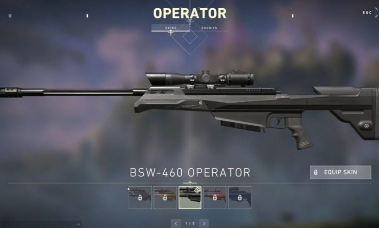 Os traemos las mejores skins de Operator en Valorant