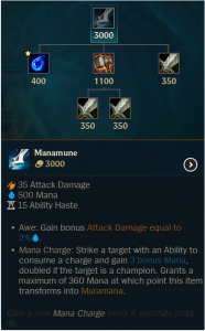 PBE Manamune Segador