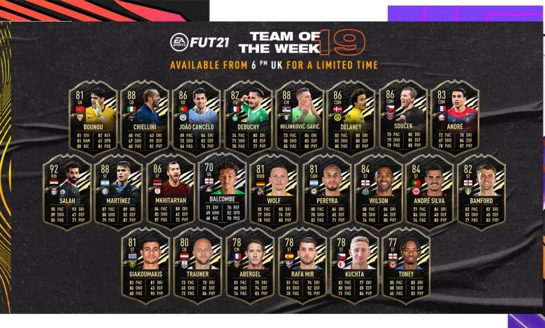 FIFA 21 TOTW 19