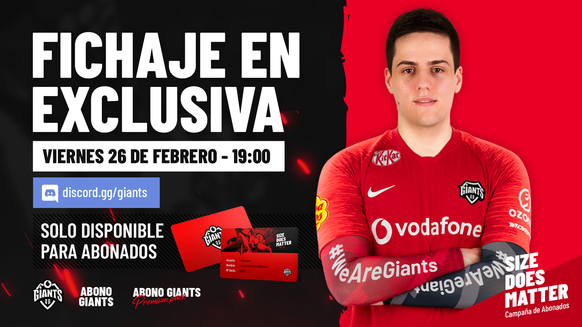 Fit1nho Vodafone Giants