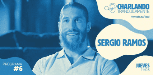 Sergio Ramos en Programa Ibai