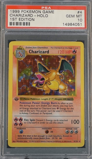 Carta de Charizard