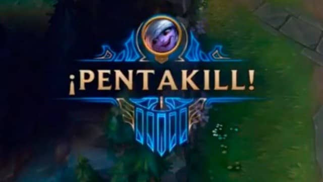 campeón pentakills