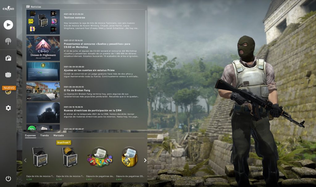 Os enseñamos cómo cambiar el fondo de pantalla del menú de CS:GO