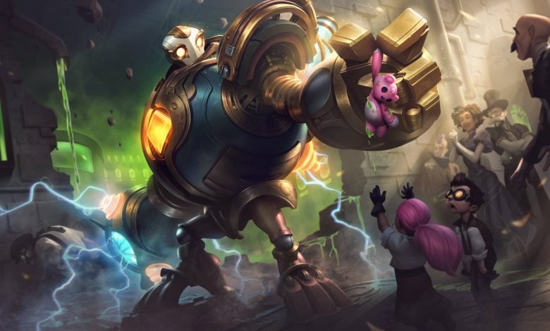 Skin victoriosa Blitzcrank