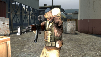 Jugador flasheado en CS:GO