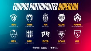 Equipos Superliga LOL