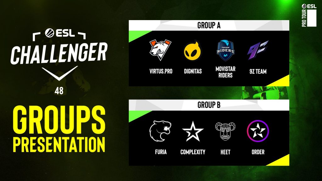 ESL Challenger 48 grupos