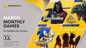 PS Plus Marzo