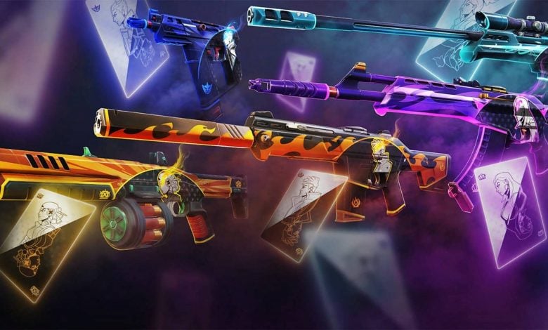 Team Ace skins valorant