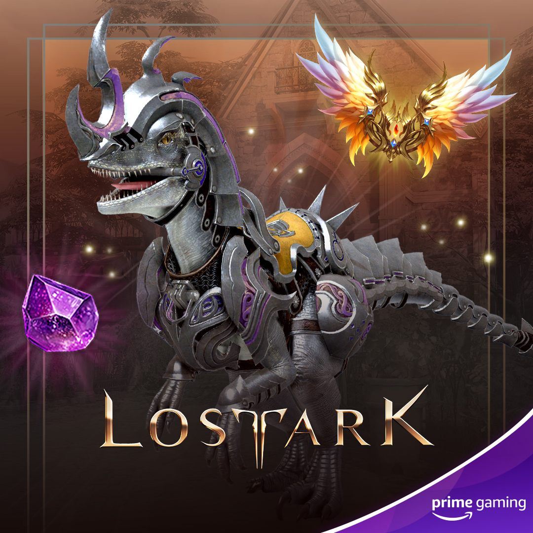 La montura raptor de Lost Ark que puedes conseguir con Amazon Prime