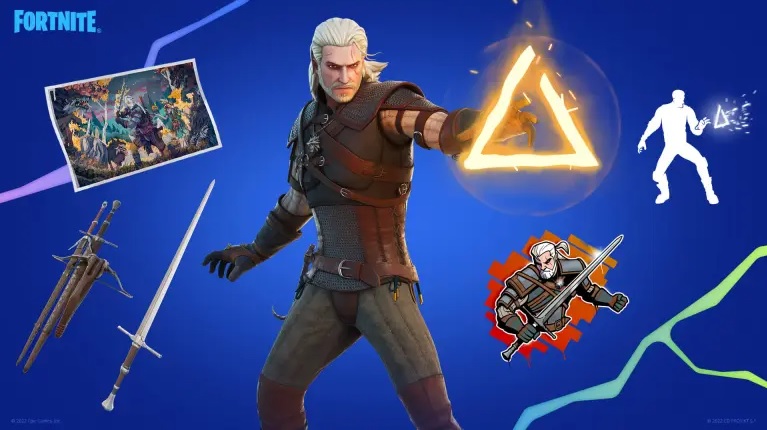 Geralt-TheWitcher-Fortnite