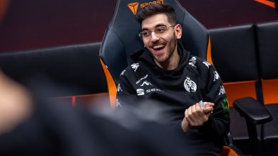 Nisqy en una partida de la LEC con MAD Lions