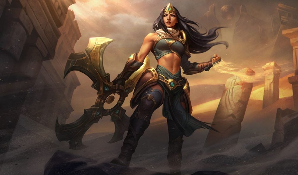 sivir splash art