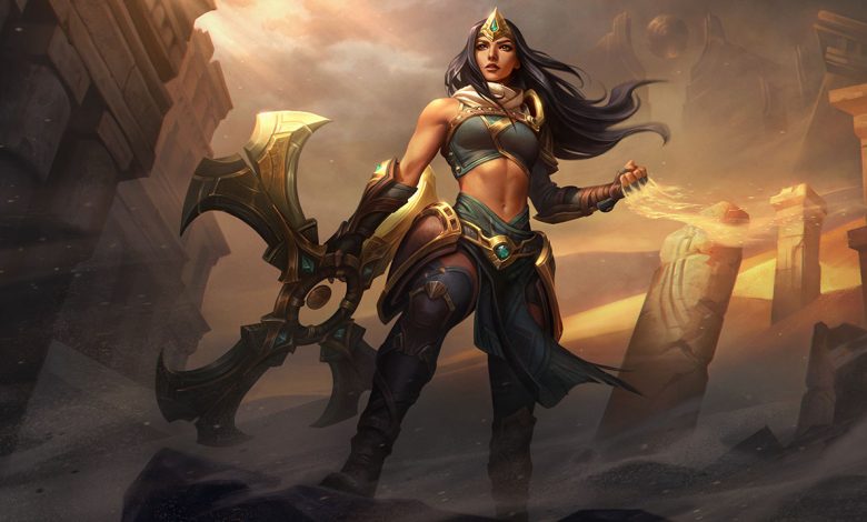 sivir splash art