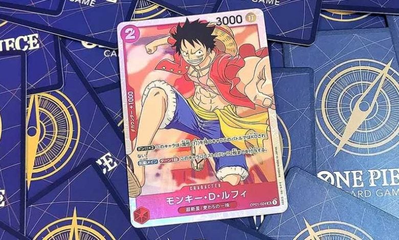 Os traemos las 5 cartas más caras de One Piece