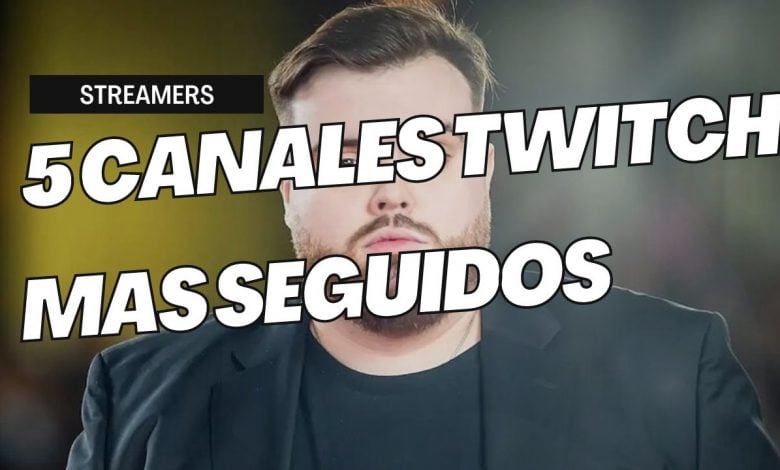 Una lista de las 5 cuentas con más seguidores de Twitch