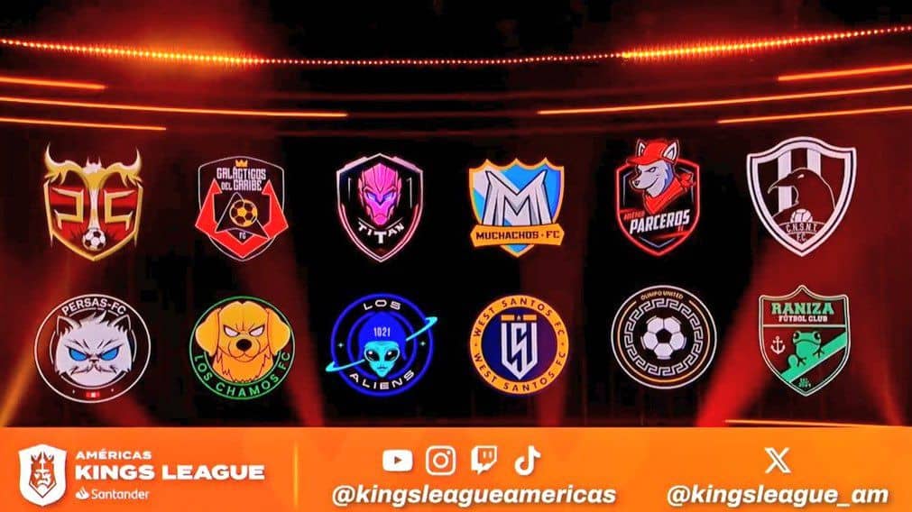 equipos Kings League Americas