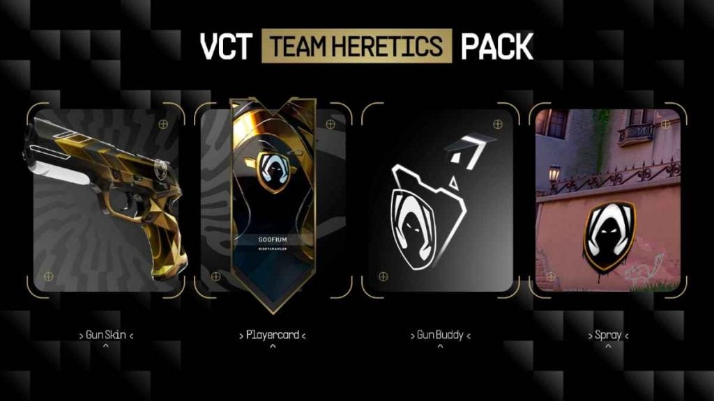 Pack de skins para los equipos VCT