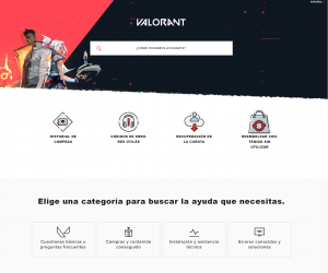 Soporte Riot Games - Valorant