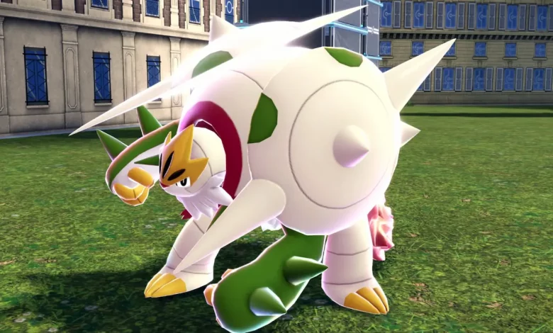 Mega-Chesnaught Pokémon Leyendas Z-A