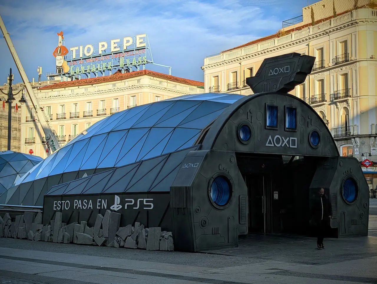 Estación Puerta del Sol campaña PlayStation 5