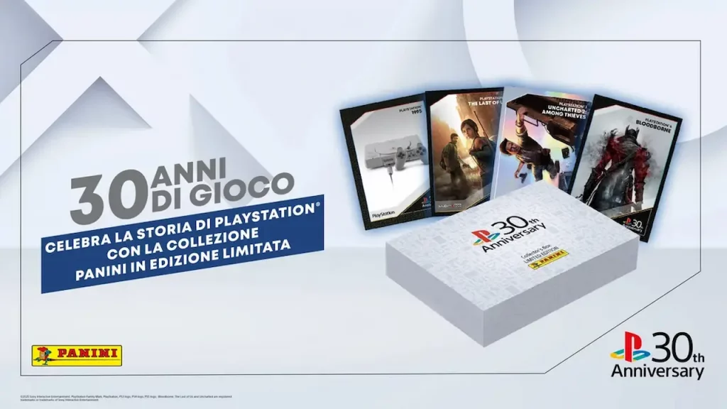 Cartas PlayStation Italia 30 aniversario