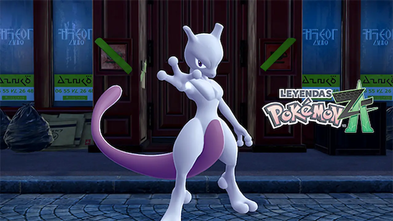 Mewtwo Pokémon Leyendas: Z-A