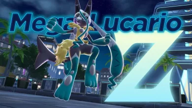 Mega-Lucario Z Pokémon Leyendas: Z-A
