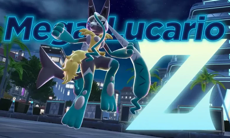 Mega-Lucario Z Pokémon Leyendas: Z-A